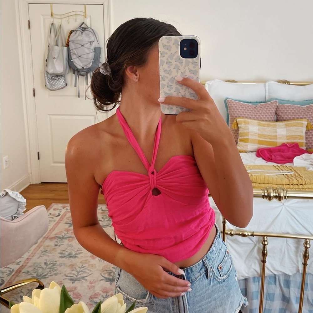 Pink DO+BE Halter Top